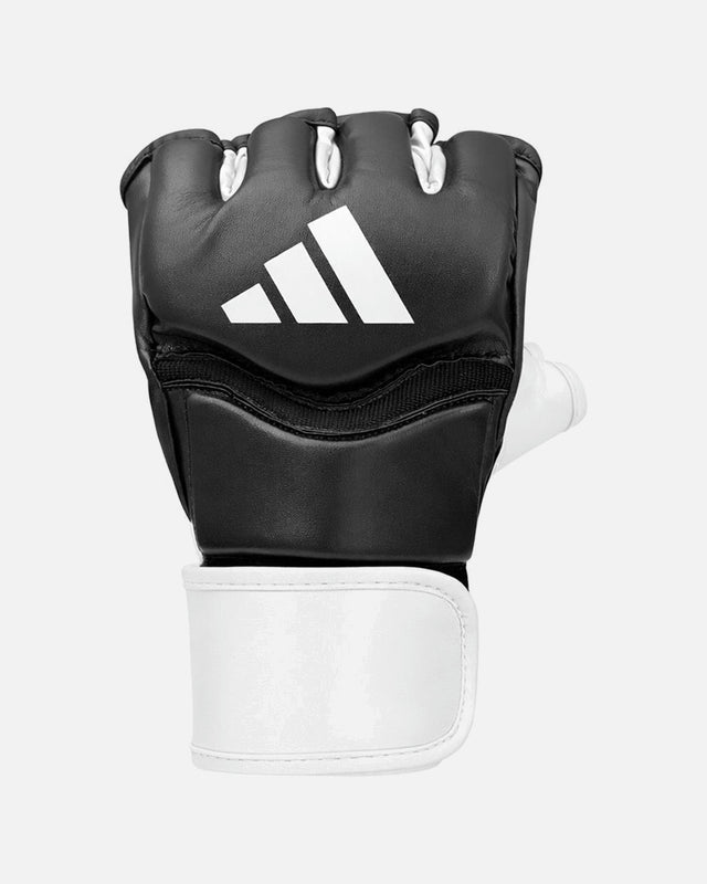 Mănuși MMA de grappling Adidas Traditional – Negru/Alb