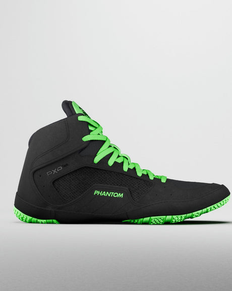 Ghete de lupte Phantom Athletics Tactic Copii – Verde neon