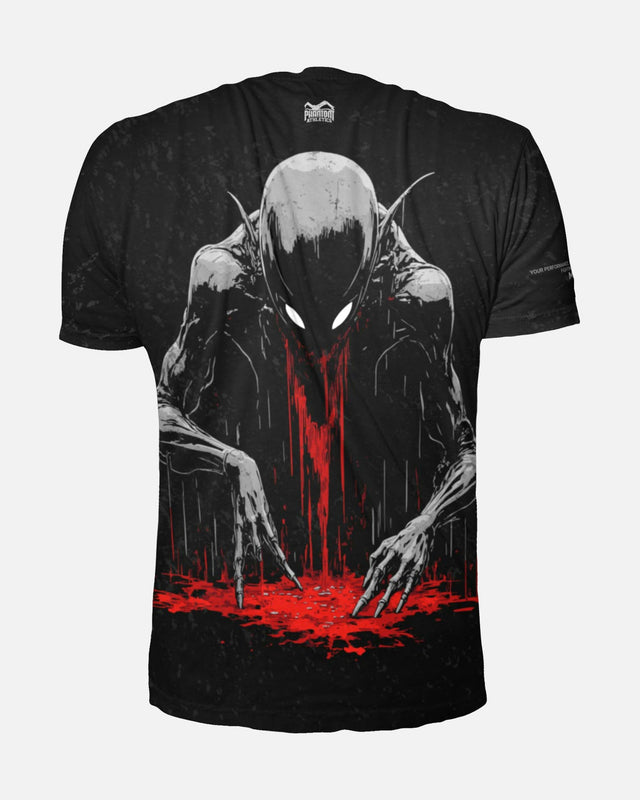 Phantom Athletics Træningsshirt EVO+ Nightmare - Sort/Rød