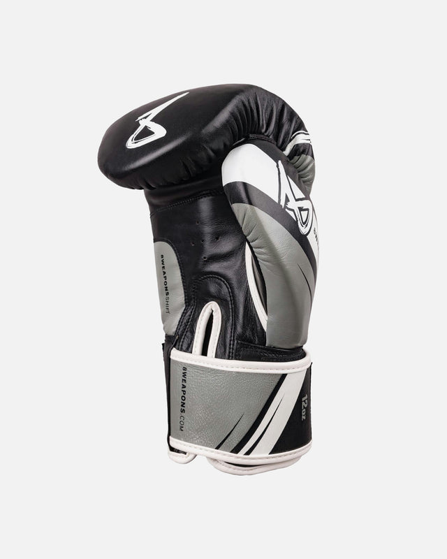 8 WEAPONS Boxhandschuhe Shift – Schwarz/Weiß