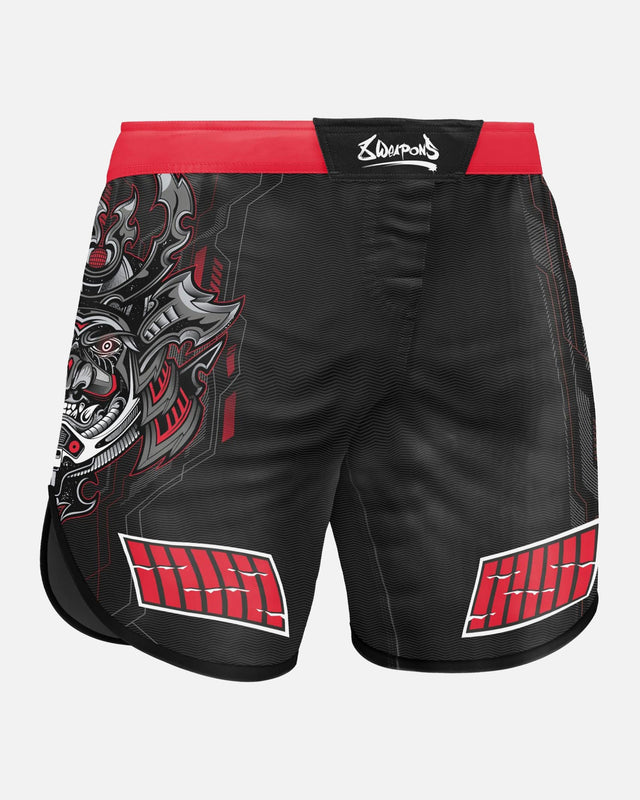 8 WEAPONS MMA-shorts Samurai 2.0 – Svart/Röd