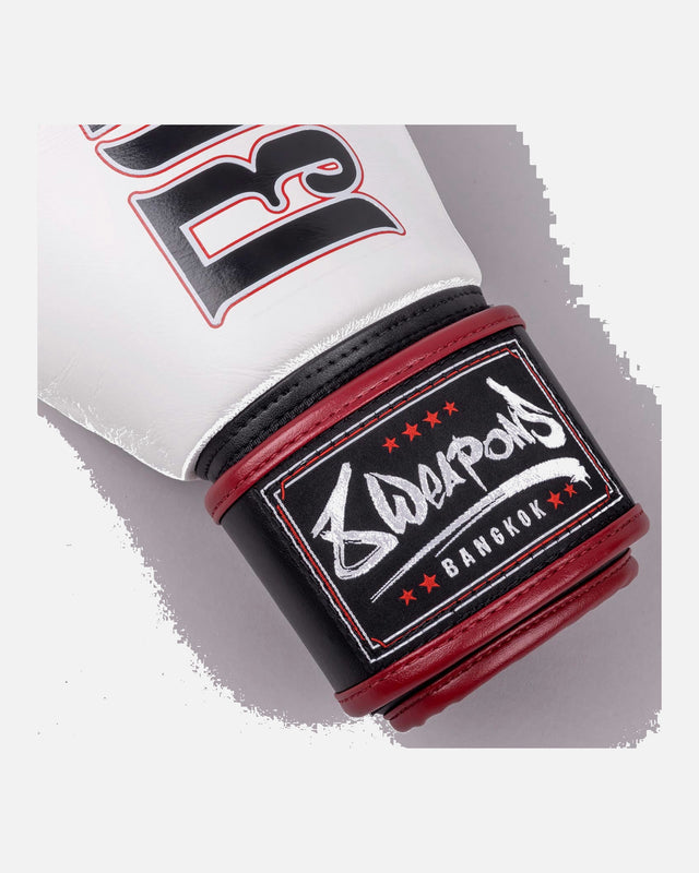 8 WEAPONS Boxing gloves Bangkok – White/Black