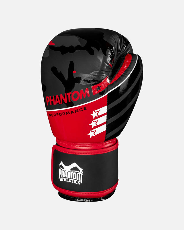 Guantes de boxeo Phantom Athletics Raider – Rojo/Negro