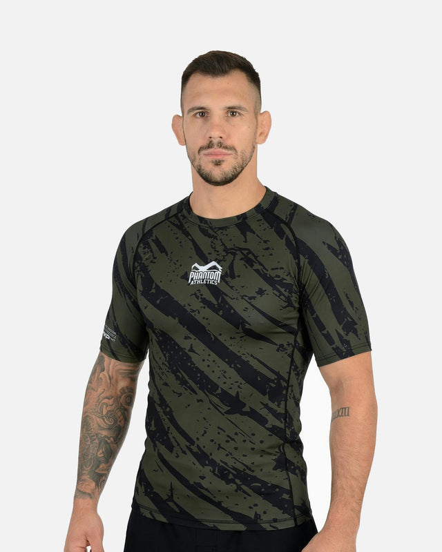 Rashguard Phantom Athletics EVO Camo Tiger – Zielony