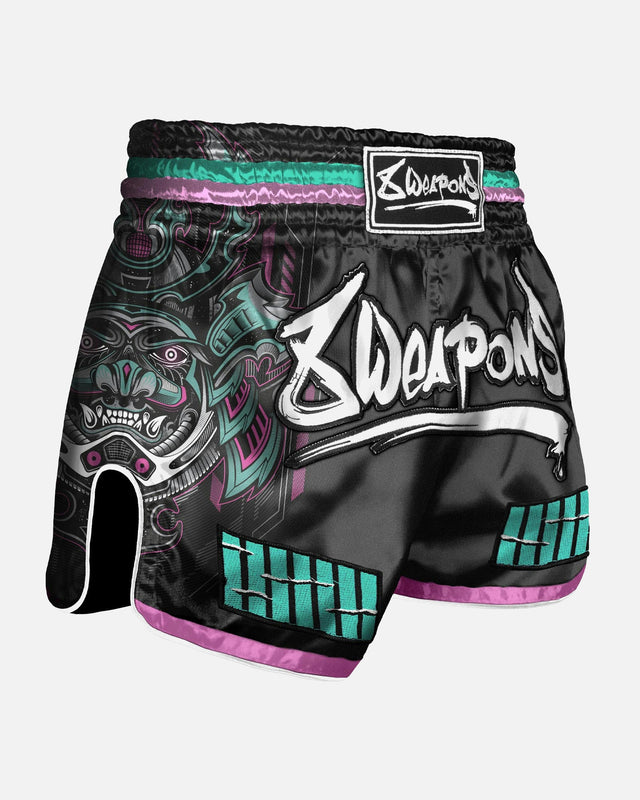 Pantalones de Muay Thai 8 WEAPONS Samurai 2.0 – Cyber