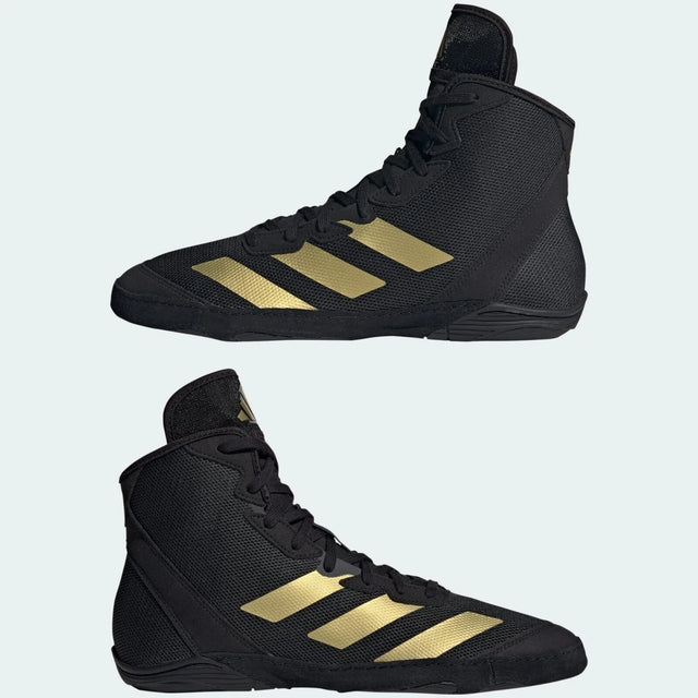 Chaussures de lutte Adidas Adizero – Noir/Or