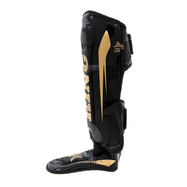King Pro Boxing Schienbeinschoner Shogun – Schwarz/Gold