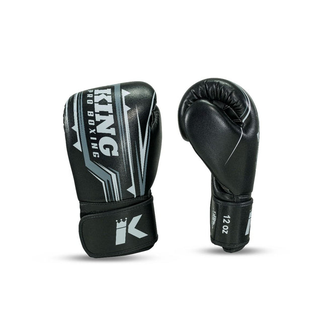 King Pro Boxing Boxningshandskar BG Spartan – Svart/Grå