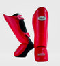 Tibiere Super Pro Kickboks Thai Pro Piele – Roșu