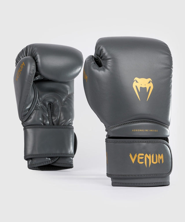 Mănuși de box Venum Contender 1.5 – Gri/Aur